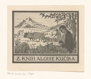 Ekslibris van Aloise Kučík by Anonymous