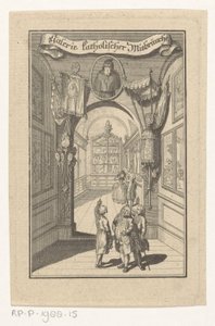Galerideki figürler, litürjik nesnelerde portreyle buluştu Katolik Suistimaller Galerisi (nesnedeki başlık) Kapak sayfası: Joseph Richter, Katolik Suistimalleri Resim Galerisi, 1784 by Anonymous