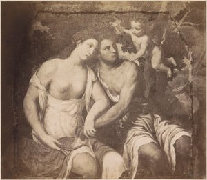 Paris Bordone Paris Bordone'dan sonra Venüs ve Adonis resminin fotoğraf reprodüksiyonu. Venüs ve Adonis (nesne üzerindeki başlık) Kaiserl. Königl. Wien'deki Galeri (nesne üzerinde seri başlığı) by Anonymous