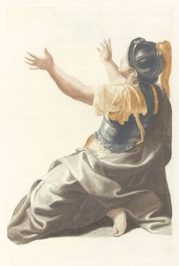 miğferli kadın figürü by Anonymous