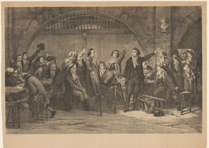 Girondinlerin Tutsağı 1793 (nesne üzerindeki başlık) by Anonymous