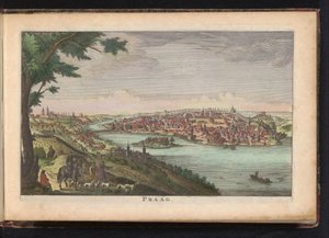 Prag manzarası Prag (nesne üzerindeki başlık) by Anonymous