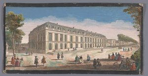 Bahçeden görülen Château de Choisy