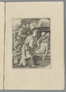 Graflegging Kleine Passie (dizi adı) Nürnbergli Alberto Durer tarafından canlandırılan İsa
