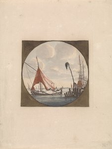 Yelkenleri kaldırmak Denizde Gemiler (seri B) (seri başlığı) by Anonymous