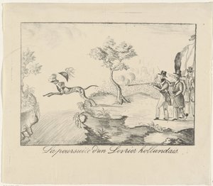 Tazı avlamak, 1830 La poursuite d
