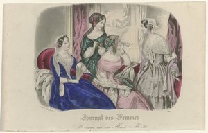 Kadın Dergisi, 1840-1851, Levha 1580 by Anonymous