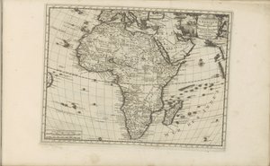 Kaart van Afrika Afrika, Messieurs de l