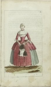 Moda ve Lezzet Dolabı 1791, pl. X by Anonymous