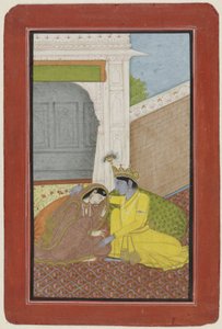 Krishna ve Radha by Anonymous