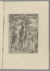 Kruisafneming Kleine Passie (dizi adı) Nürnbergli Alberto Durer tarafından canlandırılan İsa