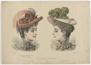 Le Journal des Modistes, 1-11-1892, No. 1916: Modes de Julia Coll (...) by Anonymous