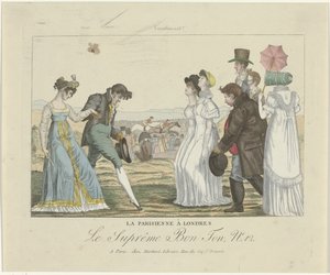 Yüce Bon Ton. Karikatürler, 1800-1815, No 12: Londra