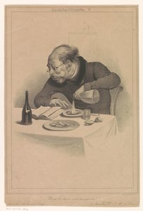 okuyan adam Une ders entraînante (nesne üzerinde başlık) Karikatürler (yayıncılar Pontin ve Eigeman tarafından) (seri başlığı) Caricaturana (nesne üzerinde dizi başlığı) by Anonymous