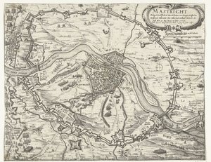 Maastricht, Frederik Hendrik tarafından işgal edildi, 1632 Maestricht, Friderich Henrich Printzen von Orangien (...) tarafından 1632 yılının 9 Haziran