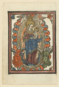 Hilal'deki Madonna by Anonymous