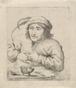 Adam piposunu durdurur by Anonymous