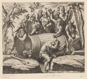 Marteldood van Marcus Atilius Regulus by Anonymous