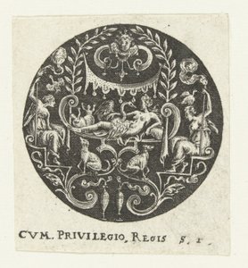 Leda ile madalyon by Anonymous