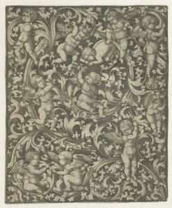 Putti ile süsleme by Anonymous