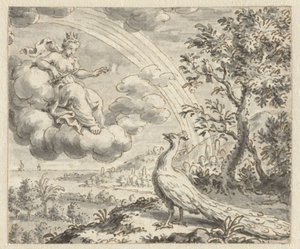 Tavus Kuşu, Jean de la Fontaine'in Masallarının Bir Baskısı İçin Çizimler için Juno Tasarlamasından Şikayetçi (seri başlığı) by Anonymous