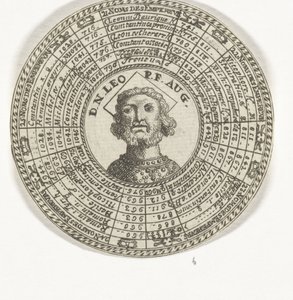 Leo III portresi ve Doğu Roma imparatorlarının isimleri ile madalya by Anonymous