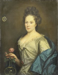 Anna Maria van Hogendorp'un (1655-1727) portresi. François Leydecker'in İkinci Karısı by Anonymous