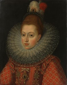 Avusturya Margaret (1584-1611), İspanya Kraliçesi Portresi by Anonymous