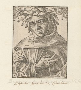 Portret van Baptista Mantuanus by Anonymous