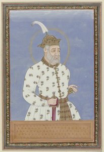 Bara Malik'in Portresi; Bidar şehrini yöneten padişahın ilk veziri (?); daha sonra Golconda'nın hükümdarı oldu ve Golconda'yı kurdu. by Anonymous