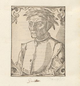Portret van Dante Alighieri by Anonymous