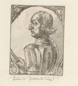 Portret van Federico da Montefeltro by Anonymous