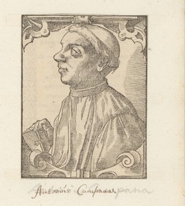 Portret van Giovanni Antonio Campani by Anonymous