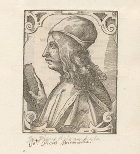 Portret van Giovanni Pico della Mirandola by Anonymous