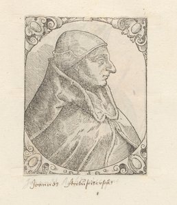 Portret van Giovanni Visconti by Anonymous