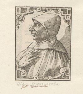 Portret van Girolamo Savonarola by Anonymous
