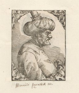 Portret van Horuccius Barbarosso by Anonymous