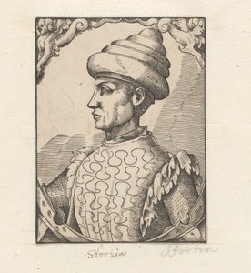Portret van Muzio Attendola Sforza by Anonymous