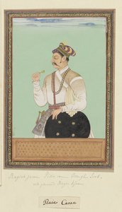 Aurangzeb'in veziri olan Raja Karan'ın portresi by Anonymous