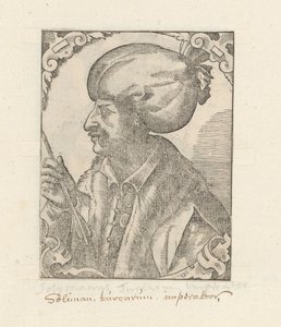 Portret van Süleyman I de Gote by Anonymous