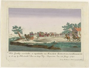 Turuncu Prenses, 1787 Goejanverwellesluis düzenlenen Haare Koninglyk Hooghied