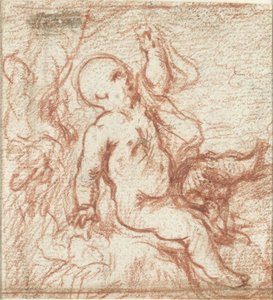 Peyzajda putto by Anonymous