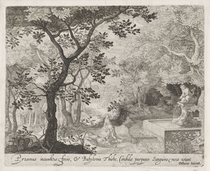 Pyramus en Thisbe Ovid