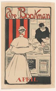 The Bookman dergisinin Nisan 1896 sayısı için reklam by Anonymous