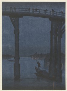 Köprünün altında kayık by Anonymous