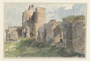 Chevreuse Kalesi Harabeleri by Anonymous