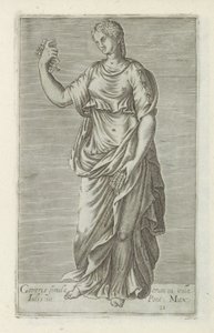 Heykeltıraş van Ceres Iulius Pont köyündeki Ceres heykeli. Maks. (nesne üzerindeki başlık) Roma