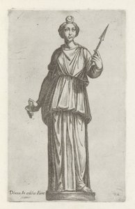 Heykeltıraş van Diana Farnese Diana (nesne üzerinde başlık) Roma