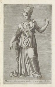 Heykeltıraş van Minerva Farnesian Sarayı
