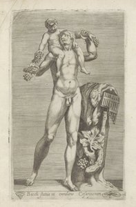 Heykeltıraş van Silenus, de jonge Bacchus op zijn schouders ile tanıştı Caesarea